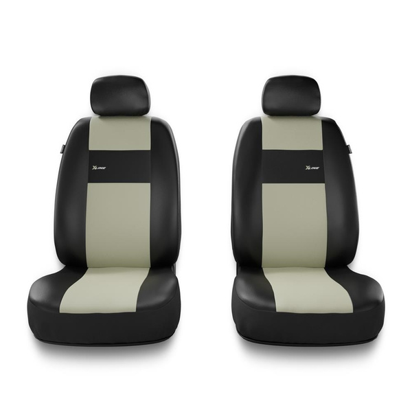 Capas de carro universais para Opel Vectra A, B, C (1988-2008) - bege