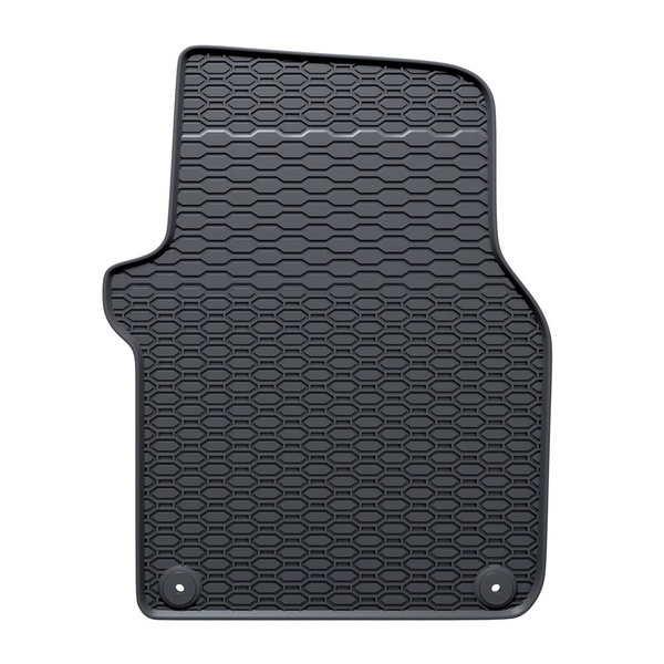 Tapetes de borracha para automóveis Volkswagen Crafter II (2017-....) - preto