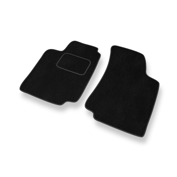 Tapetes de veludo para carros Volkswagen Vento Sedan (1991-1998) - Tapetes para carros preta