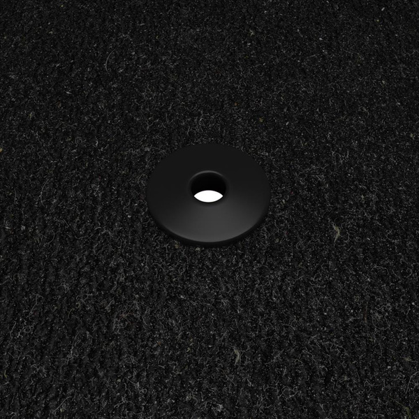 Tapetes de veludo para carros Seat Altea I Minivan (2004-2015) - Tapetes para carros preta