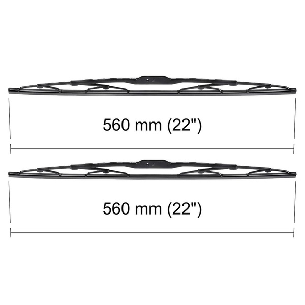 Escovas limpa-vidros para pára-brisas para Land Rover Range Rover II SUV (09.1994-08.2002) - standard