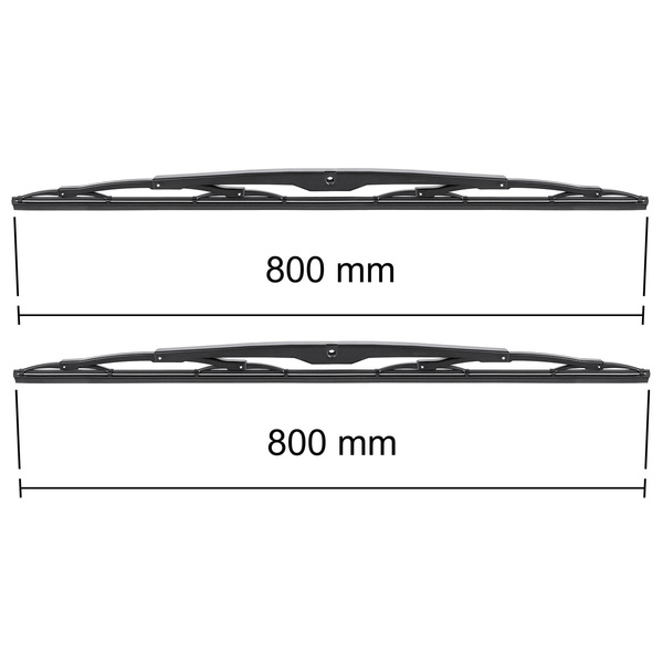 Escovas limpa-vidros para pára-brisas para Jelcz Libero M083 Ônibus (2007-2008) - standard
