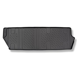 Tapetes TPE para Mercedes-Benz Vito W447 Van (10.2014-....) - assentos fixos, montados em ganchos; Versão Compact, Long e Extra Long