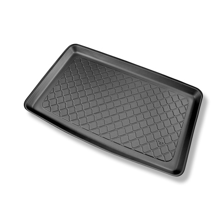 Tapete para a bagageira projetado para Mercedes-Benz Classe B W246 Sports Tourer (10.2011-12.2018) - parte inferior do porta-malas; com variobox; comprimento do tapete 68 cm