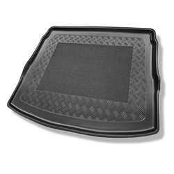 Tapete para a bagageira projetado para Nissan Qashqai II J11 Crossover (02.2014-05.2021) - parte superior do porta-malas; modelos com base móvel de porta-malas