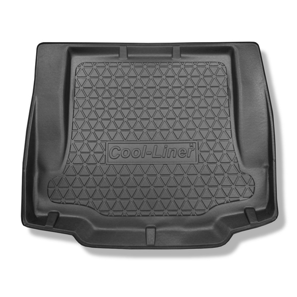Tapete para a bagageira projetado para BMW Série 1 E87 Hatchback (09.2004-2011) - sem compartimento esquerdo e direito