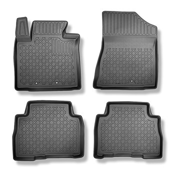 Tapetes TPE para Kia Sorento II SUV (12.2015-10.2022) - 5 ou 7 lugares; sem terceira fileira