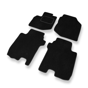 Tapetes de veludo para carros Honda Jazz III Hatchback (2008-2015) - Tapetes par