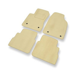 Tapetes de veludo para carros Opel Signum Hatchback (2003-2008) - Tapetes para carros bege