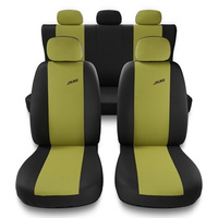 Capas de carro universais para Dacia Sandero I, II (2008-2019) - amarelo