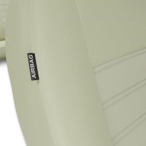 Capas de carro universais para Mitsubishi Pajero II, III, IV (1990-2017) - Tipo 2 (bege)