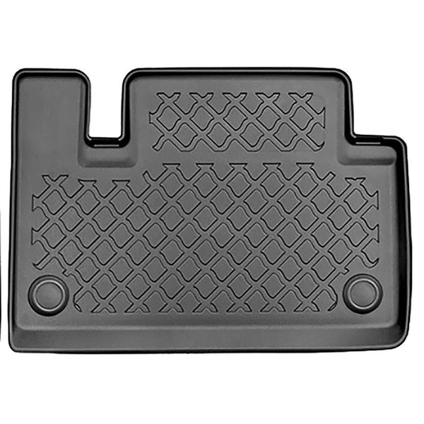 Conjunto de tapetes de bagageira e tapetes de carro feitos sob medida para Tesla Model 3 Sedan (07.2017-06.2020) - porta-malas dianteiro; tração em 2 e 4 rodas