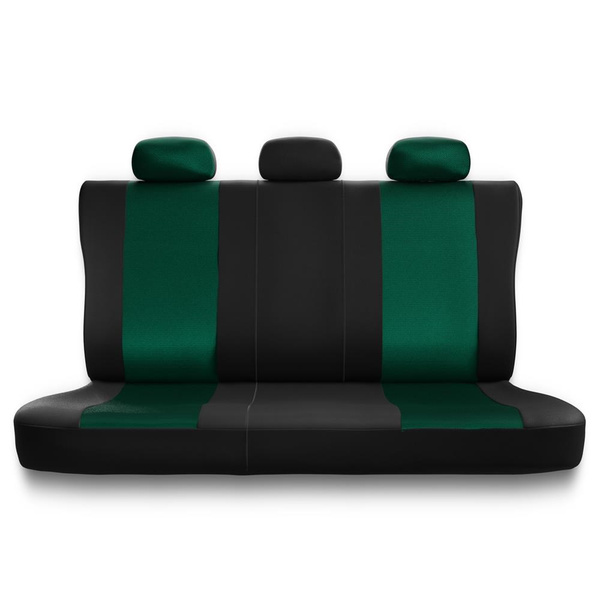 Capas de carro universais para Seat Toledo I, II, III, IV (1991-2018) - verde