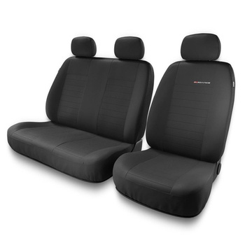 Conjunto de capas para bancos de carro Renault Trafic II Van (2001-2014) apenas assentos dianteiros - E4