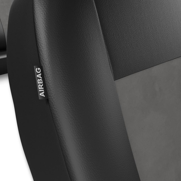 Capas de carro universais para Fiat Tipo (2015-....) - cinza