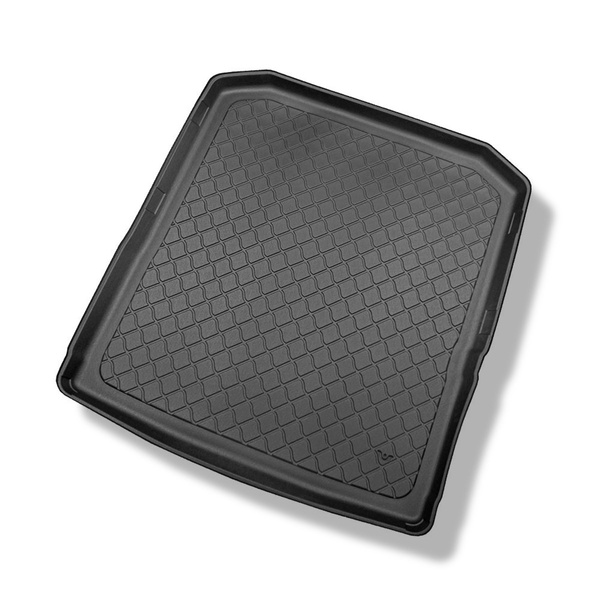Tapete para a bagageira projetado para Skoda Superb III 3V Combo (09.2015-....) - parte inferior do porta-malas (sem base multifuncional); não para a versão híbrida