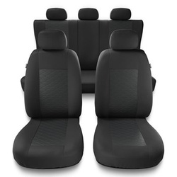 Capas de carro universais para Fiat Tipo I, II (1987-2019) - Tipo 3 (cinza)