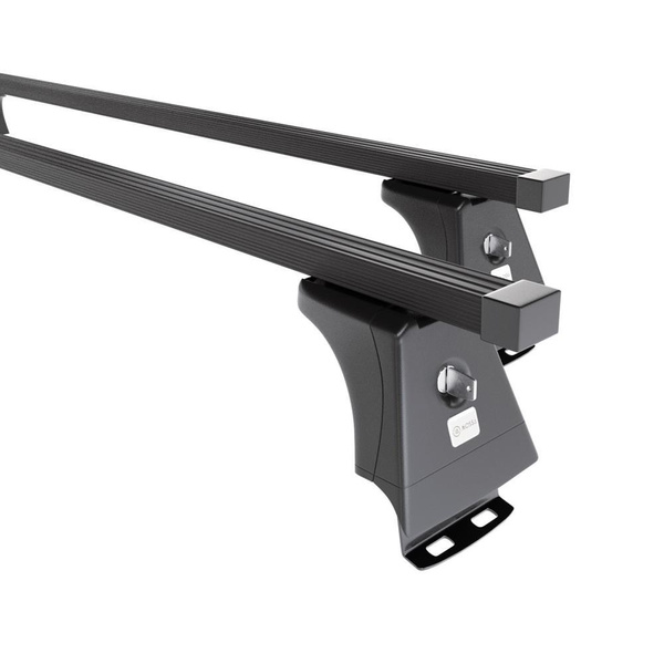 Suporte de tejadilho compatível com Honda CR-V SUV (2007-2011) - bagageiro preto - mala de teto - rack de barras - pontos de montagem - Aço