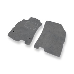Tapetes de veludo para carros Renault Fluence Sedan (2009-2016) - Tapetes para carros cinza