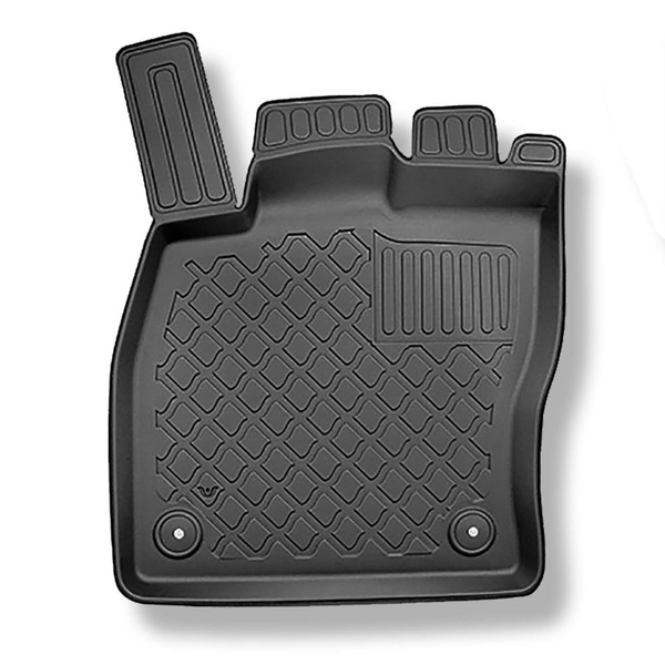 Conjunto de tapetes de bagageira e tapetes de carro feitos sob medida para Seat Leon IV KL Sportstourer (03.2020-....) - parte superior do porta-malas; base móvel na posição mais alta; não para a versão mHEV