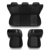 Capas de carro universais para Volkswagen Caddy I, II, III, IV (1983-2019) - cinza