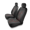 Capas de carro universais para Audi A3 8L, 8P, 8V (1996-2019) - vermelho