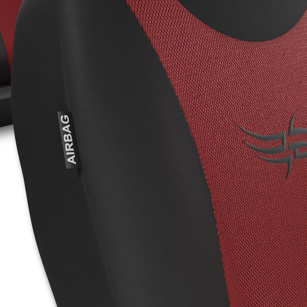 Capas de carro universais para Opel Agila A, B (2000-2014) - vermelho