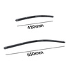 Escovas limpa-vidros para pára-brisas para Opel Adam Hatchback (03.2013-2019) - planas