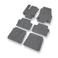 Tapetes de veludo para carros Opel Zafira B (2005-2012) - Tapetes para carros cinza