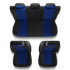 Capas de carro universais para Volkswagen Amarok I, II (2010-....) - azul