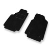 Tapetes de veludo para carros Audi A6 I C4 (1994-1997) - Tapetes para carros preta