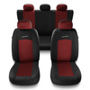 Capas de carro universais para BMW X1 I, II (2009-2022) - vermelho