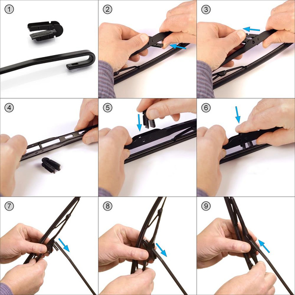 Escovas limpa-vidros para pára-brisas para Kia Picanto III Hatchback (03.2017-....) - standard