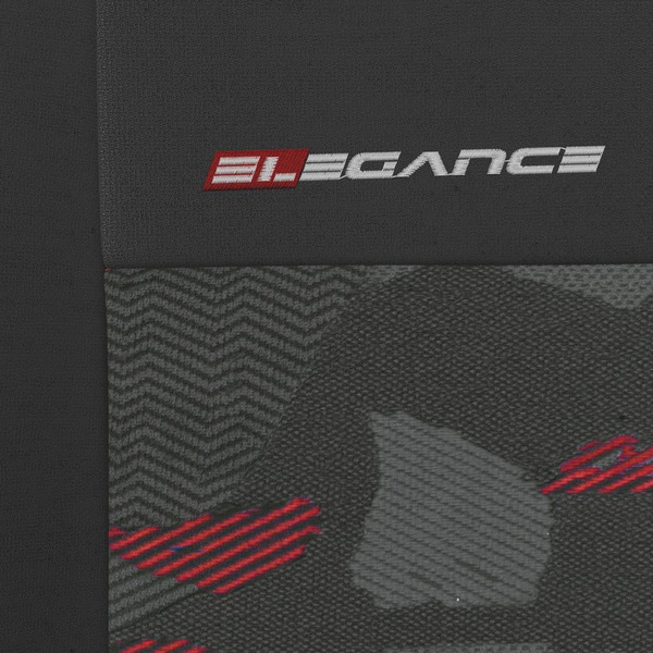 Capas de carro universais para Ford Escort MK5, MK6, MK7 (1990-2000) - vermelho