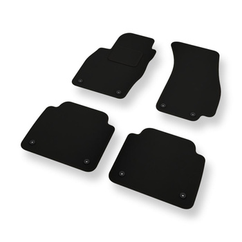 Tapetes de feltro para carros Audi A8 IV D5 Sedan (2017-....) versão curta - Tap