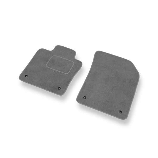 Tapetes de veludo para carros Volvo XC60 II SUV (2017-....) - Tapetes para carros cinza