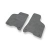 Tapetes de veludo para carros Volkswagen Lupo I (1998-2005) - Tapetes para carros cinza