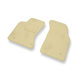 Tapetes de veludo para carros Audi A4 I B5 Avant, Limousine (1994-2001) - Tapetes para carros bege
