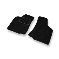 Tapetes de veludo para carros Volkswagen Polo III Classic, Hatchback, Variant (1994-2001) - Tapetes para carros preta