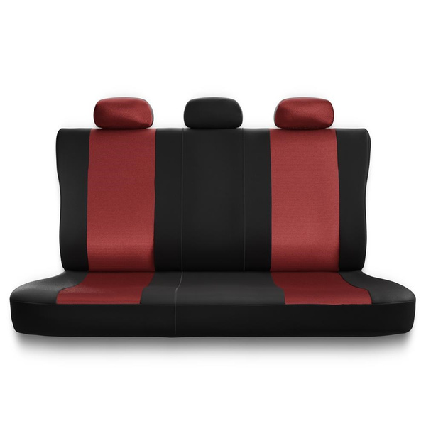 Capas de carro universais para Citroen C4 I, II (2004-2017) - vermelho
