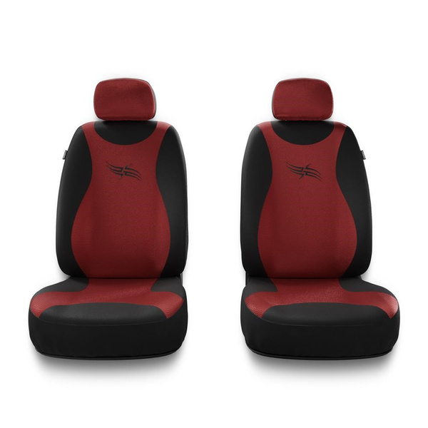 Capas de carro universais para Audi A2 (1999-2005) - vermelho