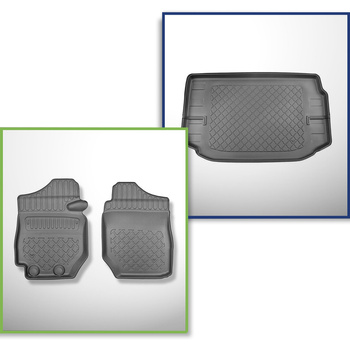 Conjunto de tapetes de bagageira e tapetes de carro feitos sob medida para Suzuk