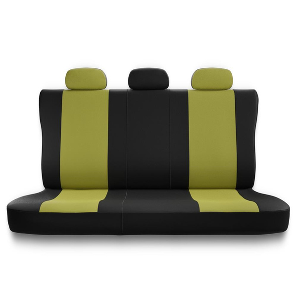 Capas de carro universais para Toyota Avensis I, II, III (1997-2018) - amarelo