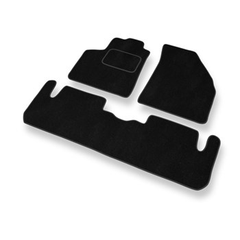 Tapetes de veludo para carros Chevrolet Rezzo Minivan (2004-2008) - Tapetes para