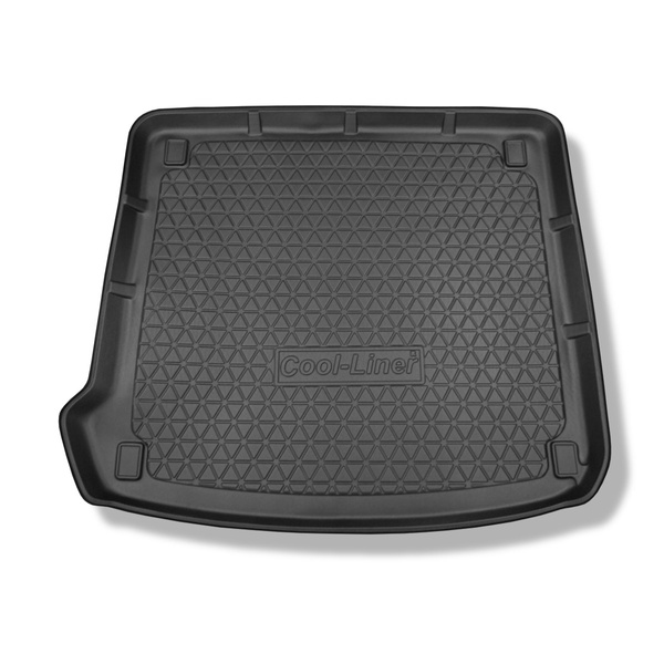 Tapete para a bagageira projetado para Hyundai ix55 SUV (2009-04.2012) - 7 lugares; terceira fileira inclinada