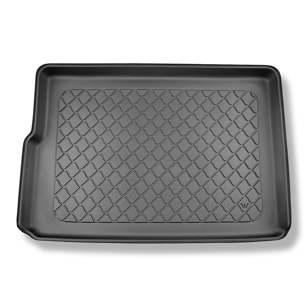 Tapete para a bagageira projetado para Honda e:Ny1 SUV (05.2023-....) - parte superior do porta-malas; base móvel na posição mais alta; com /sem subwoofer
