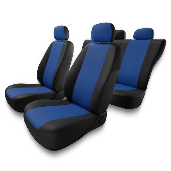 Capas de carro universais para BMW X4 G01, G02 (2014-....) - azul