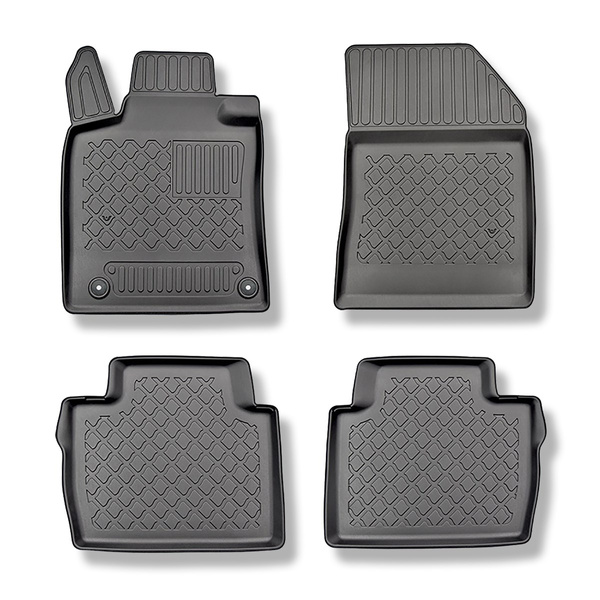 Tapetes TPE para Peugeot 508 II Sedan, SW (11.2018-....) - também com tração híbrida