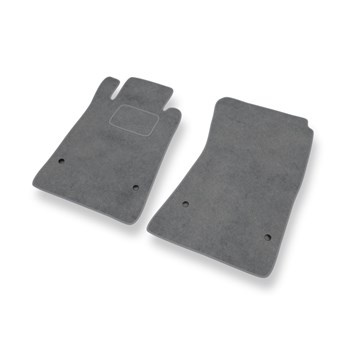 Tapetes de veludo para carros Mercedes-Benz SLK R171 (2004-2011) - Tapetes para carros cinza