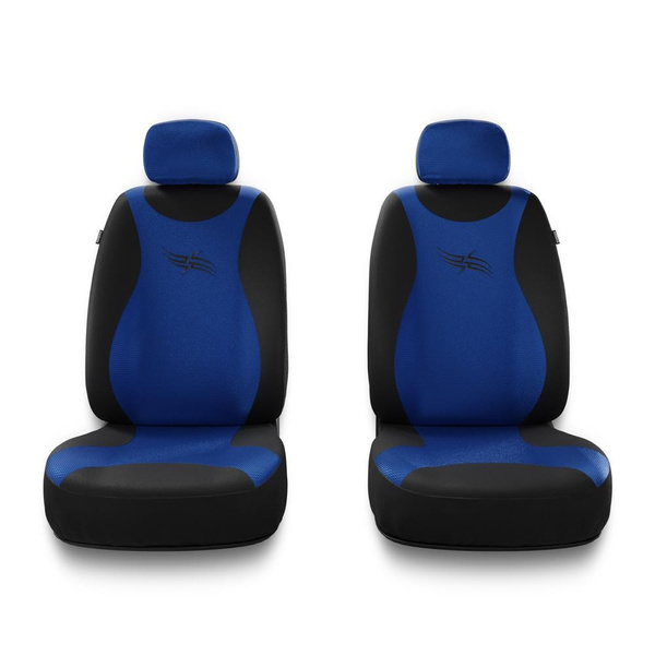 Capas de carro universais para BMW Série 3 E36, E46, E90, F30, G20, G21 (1990-....) - azul